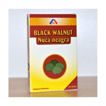 Nuca neagra (black walnut) 30 cps AMERICAN LIFE STYLE