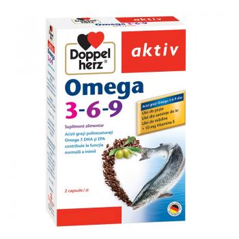 Omega 3-6-9 30 cps DOPPEL HERZ