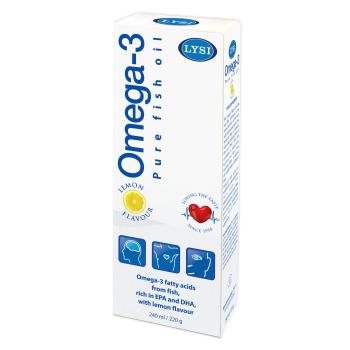 Omega 3 cu aroma de lamaie 240 ml LYSI