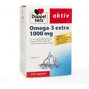Omega 3 extra 1000 mg 120 cps DOPPEL HERZ