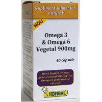 Omega 3 & omega 6 vegetal 900 mg