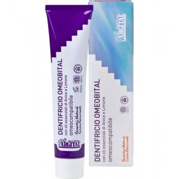 Pasta de dinti homeopatica cu uleiuri esentiale de anason si lamaie 75 ml ARGITAL