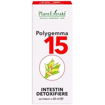 Polygemma 15 - intestin detoxifiere 50 ml PLANTEXTRAKT