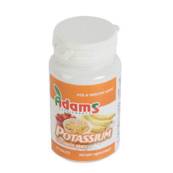 Potassium 99mg 30 tbl ADAMS SUPPLEMENTS