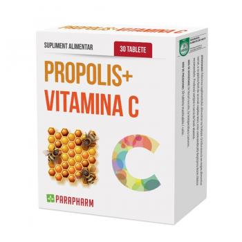 Propolis + vitamina c 30 tbl PARAPHARM