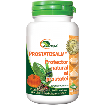 Prostatosalm, protector natural al prostatei 100 tbl AYURMED