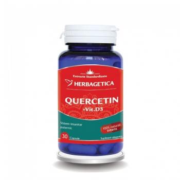 Quercetin+vitamina d3 30 cps HEGRON