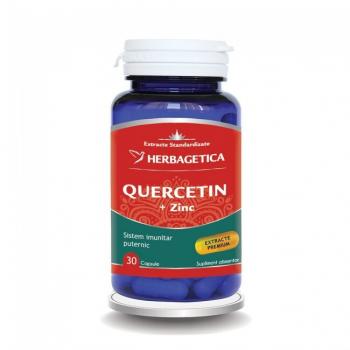 Quercetin+zinc 30 cps HERBAGETICA