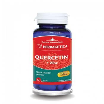 Quercetin+zinc 60 cps HERBAGETICA