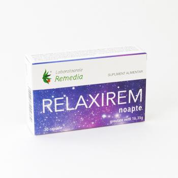 Relaxirem noapte comprimate filmate 30 cpr REMEDIA