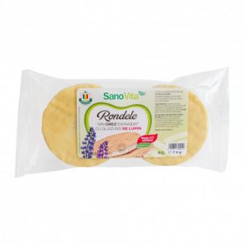 Rondele de orez cu glazura lupin 66 gr SANO VITA