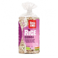 Rondele din orez expandat cu quinoa bio 