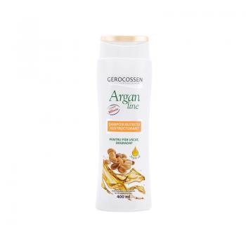 Sampon nutritiv restructurant cu ulei de argan, vitamina e, acizi grasi omega-3 si omega-6 400 ml ARGAN BIO
