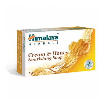 Sapun hranitor cu smantana si miere (nourishing cream and honey soap) 75 gr HIMALAYA