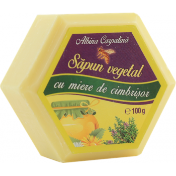 Sapun vegetal cu miere de cimbrisor 100 gr ALBINA CARPATINA