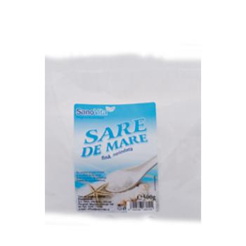 Sare de mare, fina, neiodata  500 gr SANO VITA