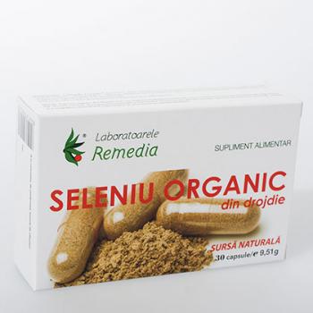 Seleniu organic 30 cps REMEDIA