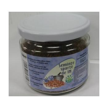 Seminte de in sparte la borcan 150 gr HERBALSANA