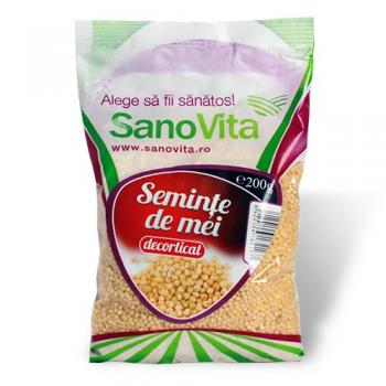 Seminte de mei decorticat 200 gr SANO VITA