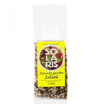 Seminte pentru salata (susan, floarea soarelui, in, chia, pin, dovleac) 100 gr SOLARIS