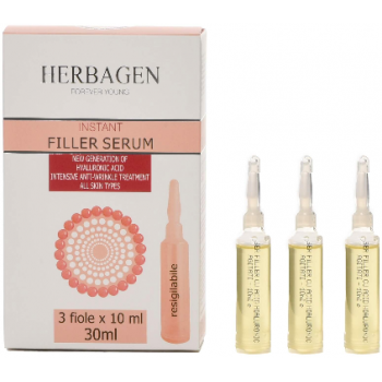 Ser filler instant cu acid hyaluronic 30 ml HERBAGEN