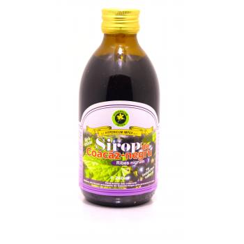 Sirop de coacaz negru cu indulcitor natural 250 ml HYPERICUM