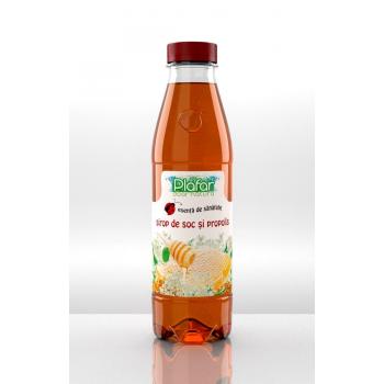 Sirop de soc si propolis 500 ml PLAFAR