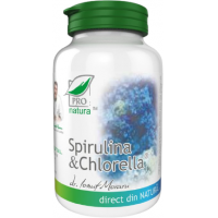 Spirulina & chlorella 60cps PRO NATURA