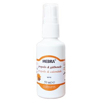 Spray cu propolis si galbenele 50 ml MEBRA