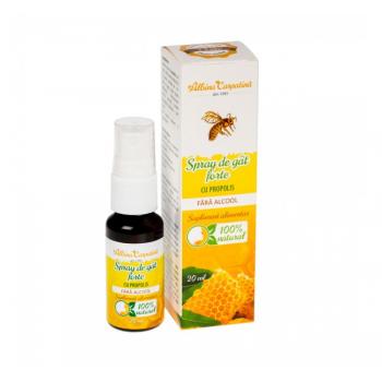 Spray gat forte propolis f.alcool  20 gr ALBINA CARPATINA