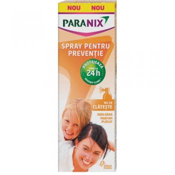 Spray pentru preventia infestarii cu paduchi 100 ml PARANIX