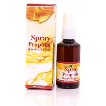 Spray propolis si acid alfa lipoic 50 ml HYPERICUM