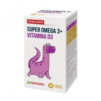 Super omega3 + vitamina d3 30 cps PARAPHARM