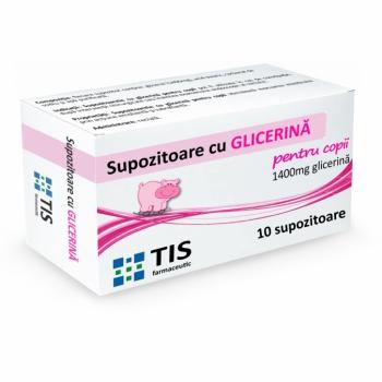 Supozitoare cu glicerina pentru copii 10 gr TIS