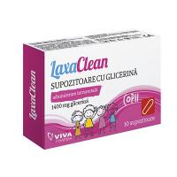 Laxaclean supozitoare cu glicerina pentru copii 1400 mg
