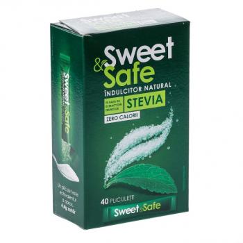 Sweet&safe, indulcitor natural din extract de stevie 40 pl SLY NUTRITIA