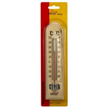 Termometru de camera superior din lemn 1 gr MINUT