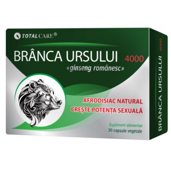  Branca Ursului 4000 mg (Total Care) 30 cps COSMOPHARM