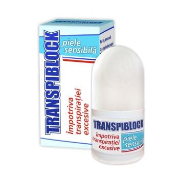 Transpiblock pentru piele sensibila 25 ml ZDROVIT