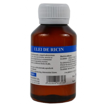 Ulei de ricin  100 ml TIS