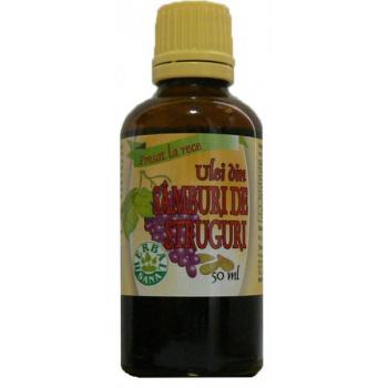 Ulei din samburi de struguri presat la rece 50 ml HERBALSANA