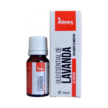 Ulei esential de lavanda-uz intern 10 ml ADAMS SUPPLEMENTS