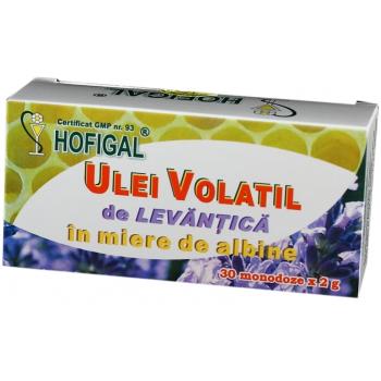 Ulei volatil de levantica in miere de albine 30 cps HOFIGAL