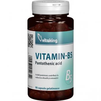 Vitamin b5 - acid pantotenic 200 mg 90 cps VITAKING