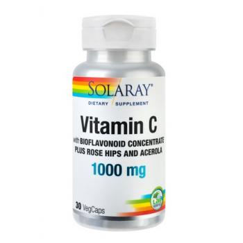 Vitamin c 1000 mg 30 cps SOLARAY