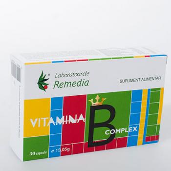Vitamina b complex 30 cps REMEDIA