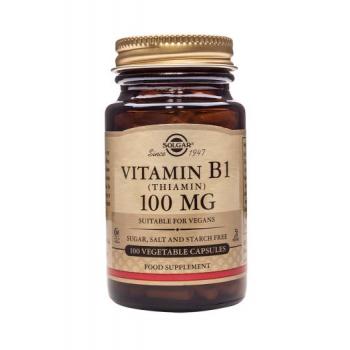 Vitamina b1 (tiamina) 100 mg 100 cps SOLGAR