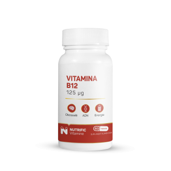 Vitamina B12 125mcg Vegan 60 cps vegeta NUTRIFIC