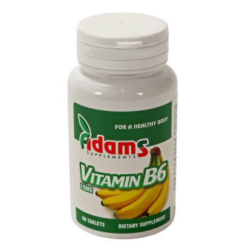 Vitamina b6 90 tbl ADAMS SUPPLEMENTS
