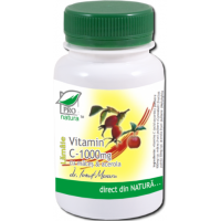 Vitamina c 1000 mg macese si acerola cu aroma lamaie